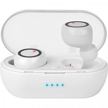 Auriculares Inalámbricos Y50 TWS Bluetooth con Control Táctil Inteligente, Estéreo HD, Deportivos, V5.0, con Micrófono y Caja de Carga