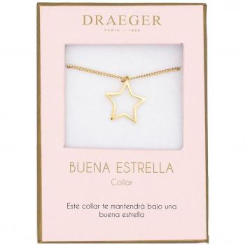 Colgante Buena Estrella sin Níquel Draeger Dorado