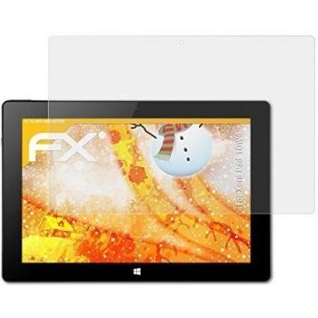 2 x atFoliX Película Protectora Xoro Pad 10W4 Lámina Protectora de Pantalla - FX-Antireflex anti-reflectante
