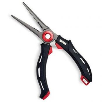 Rapala Alicates de Pesca RCD mag Spring Pliers Pinza, Unisex Adulto, Negro/Rojo, Talla única