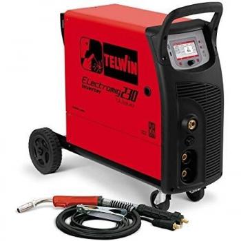 Telwin 816060 Modelo Electromig 230 Wave Soldadora Inverter, 795mm x 375mm x 730 mm