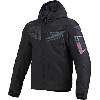 Macna IMBUZ CHAQUETA MOTORISTA NEGRO GRIS OSCURO XL