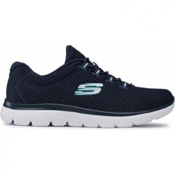 Zapatillas Skechers Summits Quick Lapse Mujer Marina/Celeste