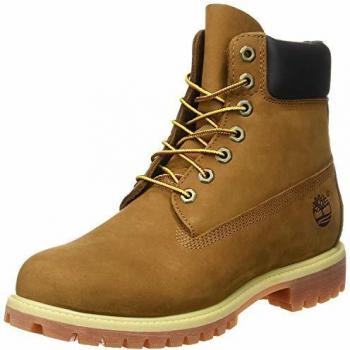 Timberland Men's 6-Inch Premium Waterproof Leather Boots - Brown/Black