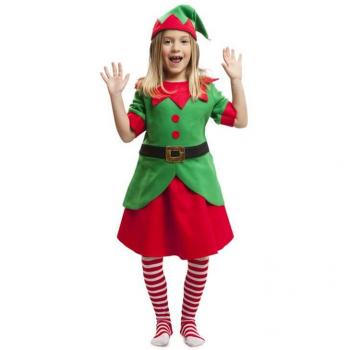 Disfraz de Elfo Navidad para niña