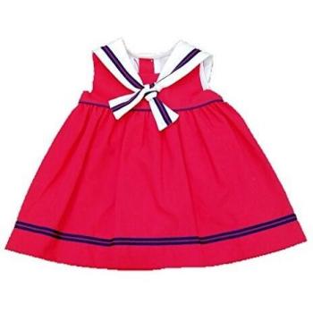 VILLALOBOS - VT DEA Mariner - Vestido Rojo Marinero NIÑA