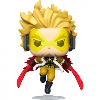 Figura POP My Hero Academia Hawks Exclusive - Funko Pop, personaje de la serie My Hero Academia, diseño exclusivo, material vinilo, altura aproximada de 10 cm, incluye base para mayor estabilidad