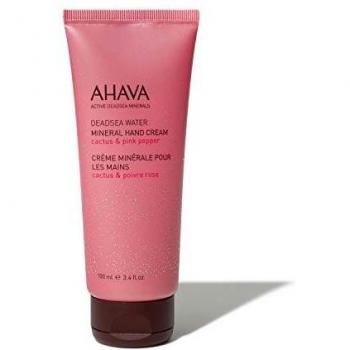 AHAVA Crema Mineral Para Manos Cactus Y Pimienta Rosa - 100 ml.