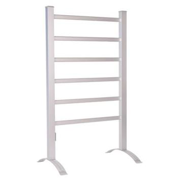 Toallero Eléctrico de Baño Bajo Consumo 100 W IP22, Calentador de Toallas de Aluminio, Radiador Toallero Pared/Pie 90 x 53 x 35,5 cm