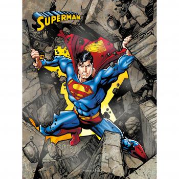 Superman. Caja metálica: Incluye: 3 libros, 4 rotuladores, 1 póster y más de 50 pegatinas - DC SUPERHEROES