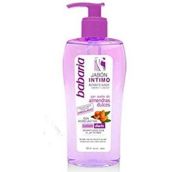 Babaria - Jabón Intimo - Con Aceite De S Dulces, Almendra, 300 Mililitro