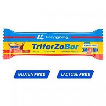 Barrita Energética KeepGoing EnergyPro Albaricoque 40 g - Caja de 24 unidades, sin frutos secos, ideal para ciclismo y actividades deportivas