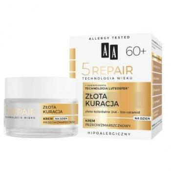Crema de Día Antiarrugas Oro 60+ AA Tecnología 5Repair 50 ml