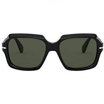 Persol PO 0581S Unisex Square Sunglasses in Black (col. 95/31)