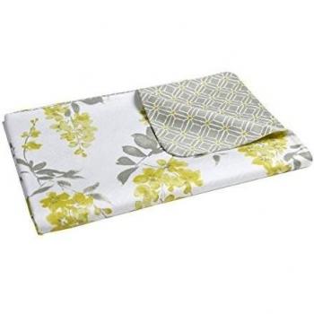 Sanderson 4xc 15-0250 Idylle-Funda para edredón, algodón y satén, cable de color rubio dorado, 260 x 240 cm