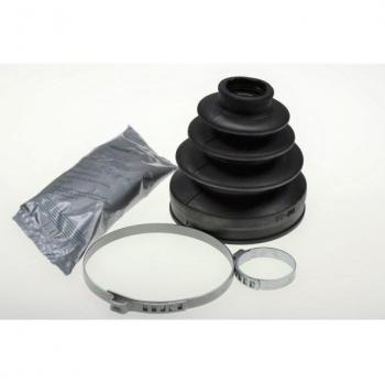 Fuelle de junta homocinética LÖBRO 306338, juego completo para árbol de transmisión, incluye fuelles y abrazaderas, fabricado con material resistente a la abrasión y al calor, diseño específico para una instalación fácil y un ajuste