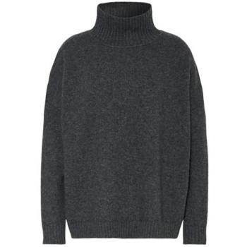 Weekend Max Mara Women's Borgia Wool Turtleneck Sweater - Dark Grey - Size Medium