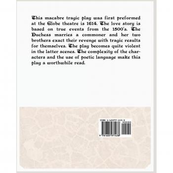 Edición en Rústica de La Duquesa de Malfi con Análisis Literario y Comentarios