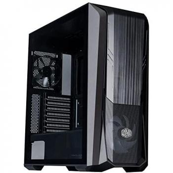 Cooler Master MasterBox 500 Caja PC - Media Torre, Frente FineMesh & Ventilador ARGB 120mm, Top Extraíble