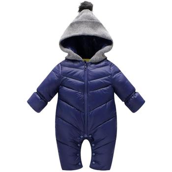 Happy Cherry Ropa de Una Pieza Prenda Exterior Chaqueta de Invierno con Capucha Mono Calentito Enterizo para 0 - 2 Años Bebés Niños Niñas