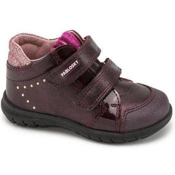 Botas de bebé niña Pablosky con doble cierre adherente