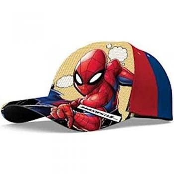Kid Licensing Surtido 2 Diseños Gorra de Algodón Spider-Man, Unisex Niños, Multicolor, Talla Única