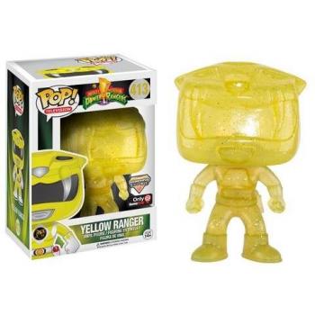Figura Exclusiva Funko Pop! Power Rangers Ranger Amarillo Morphing