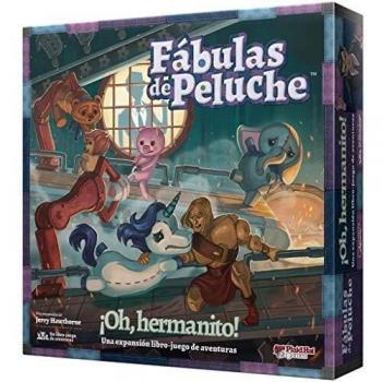 PlaidHat Games Fábulas de Peluche Oh, hermanito, Juego de Mesa en Español