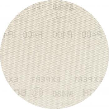 Discos Abrasivos de Malla Bosch Expert M480, 150 mm, Grano 400, Pack de 50 Unidades