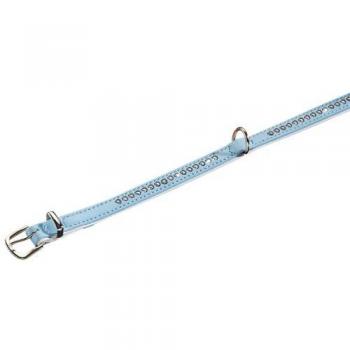 Collar y correa para perro Nobby Crystal de una fila (XS, deporte canino)