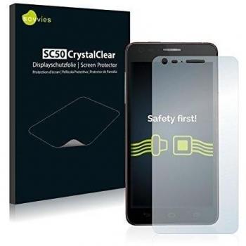Savvies SC50 Protector de pantalla compatible para Alcatel One Touch Idol Ultra 6033 OT-6033