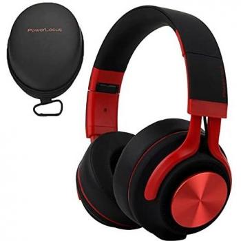 Powerlocus bluetooth auriculares diadema p3bluetooth 5040h de musica cascos bluetooth inalambrico plegable casco bluetooth y audio cable sonido estereo con microfono para iphone moviles tv pc 4