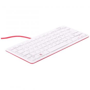 Teclado Raspberry Pi RPI ES RW - Rojo/Blanco