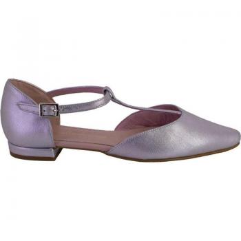 EUFORIA GILDA Zapatos de mujer ante serraje plata