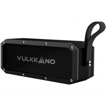 VULKKANO Blast - Altavoz bluetooth, resiste agua y arena, inalámbrico, portátil estéreo compatible com iphone, android, ordenador, tv