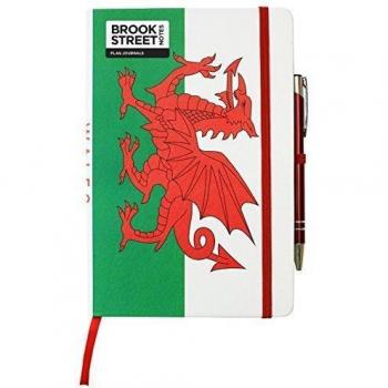 Wales Flag Notebook - Hardback A5