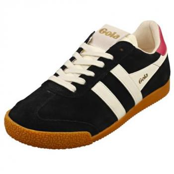 Gola Elan Women's Casual Sneakers in Black Off White
