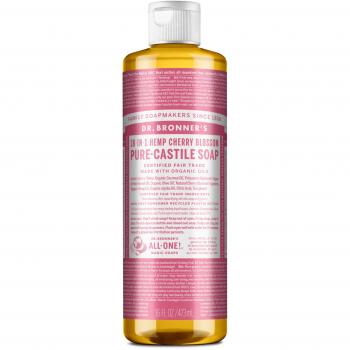 Dr. Bronner's Jabón Líquido 18 en 1 Flor de Cerezo 475ml