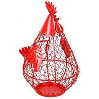 Decor And Go Cesta Gallina Pequeño Cocina Cajas Y Bandejas Colección Rústico