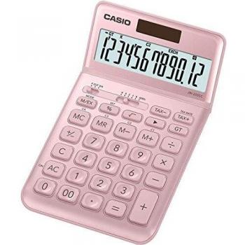 CASIO JW-200SC-PK - Calculadora, 1.1 x 10.9 x 18.4 cm, color rosa