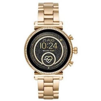 Michael Kors Reloj Analógico-Digital para Mujer Correa en Acero Inoxidable MKT5062