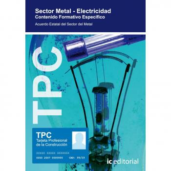 TPC Sector Metal - Electricidad. Contenido formativo específico