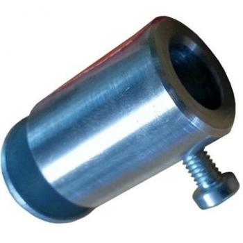 Soporte de varilla para aves de aluminio con perforación de 10,5 mm