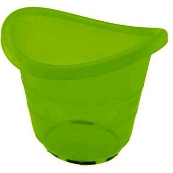 Bieco 196062 - Cubo de baño, color verde