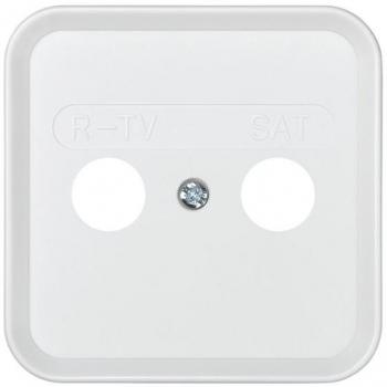 Simon - 31097-60 placa con marco toma r-tv+sat s-31 bl nieve Ref. 6553130119