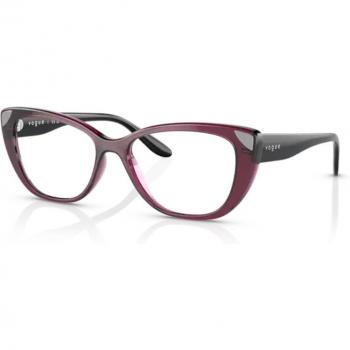 Vogue Gafas Graduadas VO 5455 2989 Armazones para Mujer Rojas Lentes Recetados 51