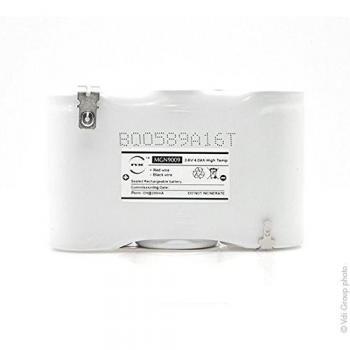 Batería de iluminación de emergencia 3xD ST1 3.6V 4Ah Faston 6.3mm (+) 2.8mm (-)