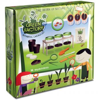 Kit de laboratorio botánico Green Factory - Juguete educativo para niños a partir de 8 años - Interior - Verde
