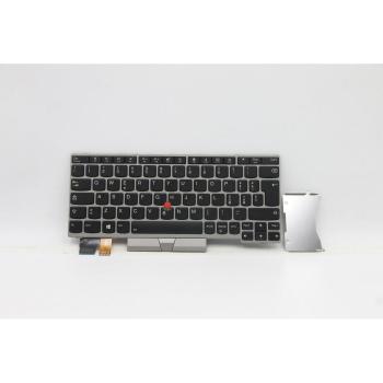Teclado Lenovo 01YP937 Plata Italiano para Laptop de Repuesto