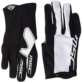MSC XC XCGLVLNGXLBKWH - Guantes, Color Negro/Blanco, Talla XL